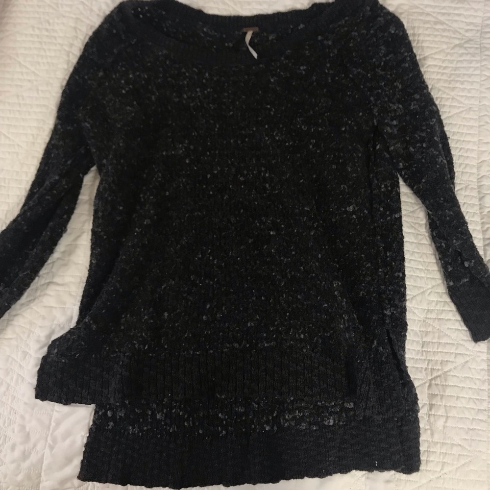 Off the shoulder free people sweater